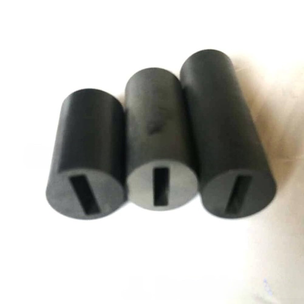 Ugello per sabbiatura quadrato a bocca piatta, 4 x 20 mm, con punta in carburo di boro, per una pressione di sabbiatura stabile e una copertura uniforme all'aperto (4 x 20 x 35 mm)
