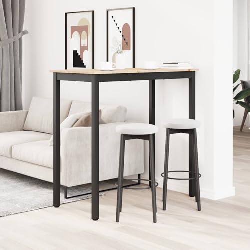 Table de bar en pin massif pour créer un coin repas convivial - 3
