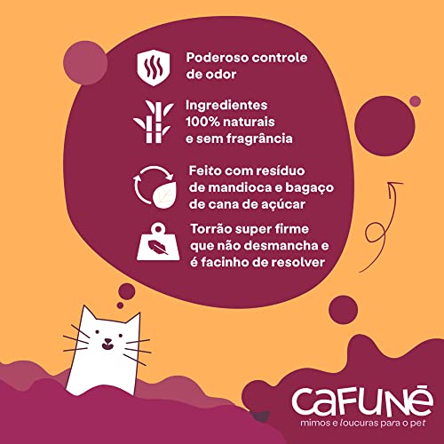 Granulado sanitário Cafuné Sem fragrância 1.3 KG