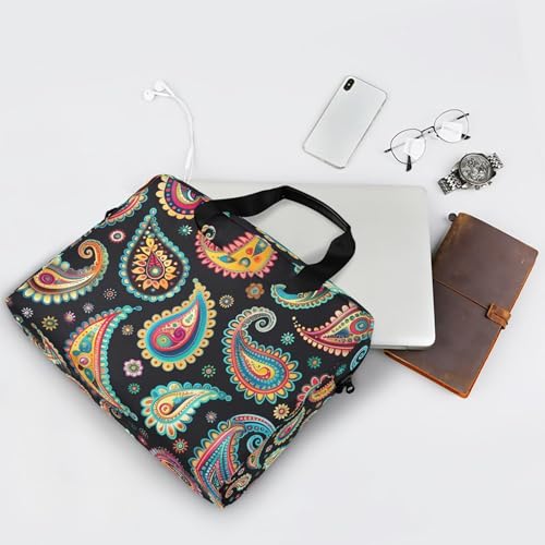 Funda Maletín para Portátil ALAZA Colorful Paisley miniatura 7