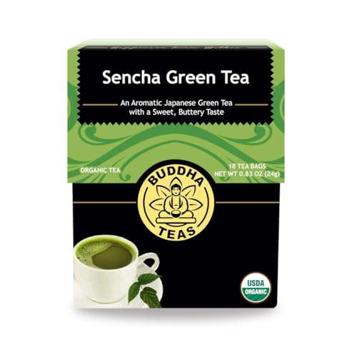 Buddha Teas Organic Sencha 18 Count