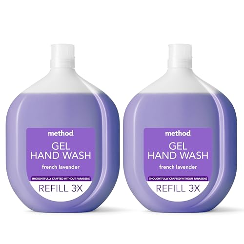 Method Hand Wash Refill, French Lavender, 2x 1L (Pack of 2)