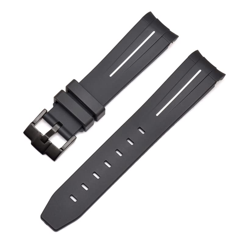 Bracelet montre caoutchouc EZZON 20mm 21mm 22mm pour montre Rolex