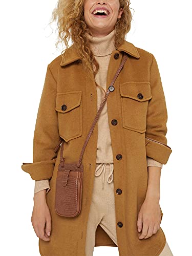 ESPRIT Damen 091EA1V305 Beutel, 220/RUST Brown