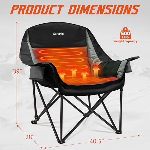 heated camping chair