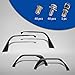 YITAMOTOR Flat Front & Rear Fender Flares Compatible with 2018-2024 Jeep Wrangler JL & JLU Unlimited (2/4 Doors), Off-Road Metal Steel Wheel Flares Liner 4 Pcs