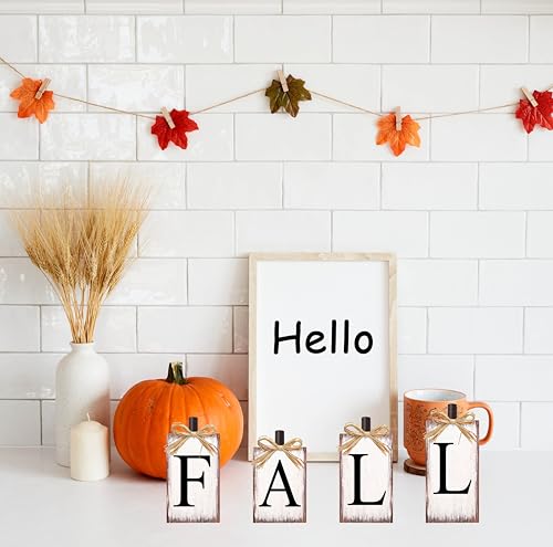 Fall-Decorations-for-Home-Thanksgiving-Decorations-Farmhouse-Decor-Fall-Centerpieces-for-Tables-Fall-Decor-Table-Sign-Block-Set-for-Thanksgiving-Harvest-Mantel-Autumn-Home-Decor Fall Decorations for Home Thanksgiving Decorations Farmhouse Decor Fall Centerpieces for Tables Fall Decor Table Sign Block Set for Thanksgiving Harvest Mantel Autumn Home Decor