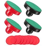 TOYMYTOY Airhockey Pushers Pucks Set, 4 Drücker + 4 Lints + 8 Dunkelblau Pucks FüR Tisch Airhockey Familienspaß Und Stundenlanges SpielvergnüGen FüR Spaß Mit Familie Und Freunden