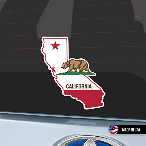 California Flag State Shaped JtHjAB AJ B h ԗp X[cP[Xp Republic CA California Native