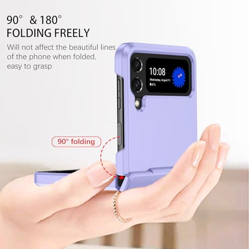 DOMAVER Case for Samsung Galaxy Z Flip3, Z Flip4 5G Case, Slim Fitwith Zipper Protection Thin TPU Anti-Slip Silicone Protective Girls Women Men Phone Cover for Samsung Z Flip 3/Flip4 5G 6.7 DOMAVER Case for Samsung Galaxy Z Flip3, Z Flip4 5G Case, Slim Fitwith Zipper Protection Thin TPU Anti-Slip Silicone Protective Girls Women Men Phone Cover for Samsung Z Flip 3/Flip4 5G 6.7