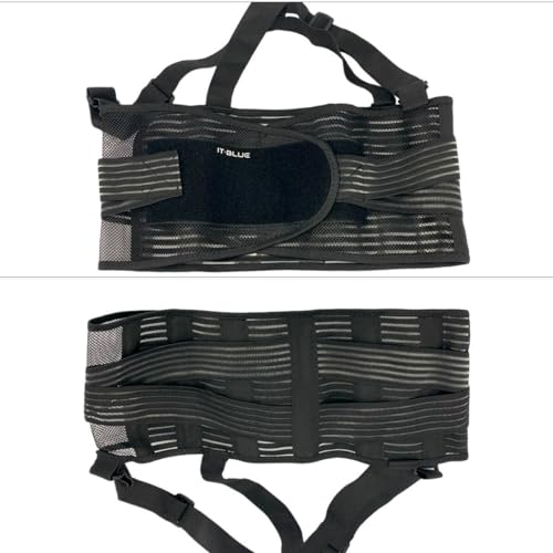 Faixa Abdominal Cinta Lombar Masculina Cinta Para Coluna (GG)