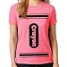 Greenmill Apparel Ladies Crayon Shirt (US, Alpha, Large, Large, Regular, Regular, Coral)