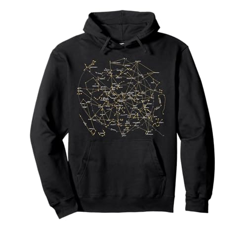 Stars & Constellations Astronomy Pullover Hoodie