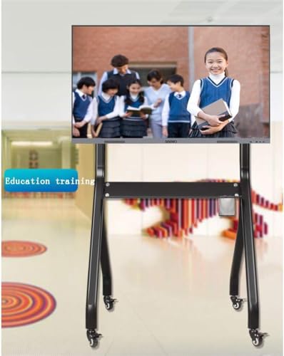 Soporte móvil para TV con base de hierro para inclinación y giro miniatura 2