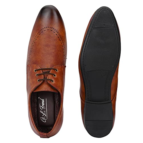 Image of Formal Stylish Lace-up Derby Shoe for Men