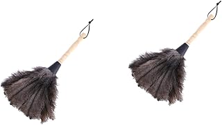 VILLCASE 2pcs Dust Cleaner Cleaning Duster Home Dusters Furniture Cleaning Tool Duster for Home Duster Long Handle Duster for Car Black Duster Chick Household