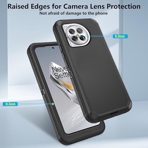 Coque robuste OnePlus 12 5G Asuwish avec protection antichoc rigide