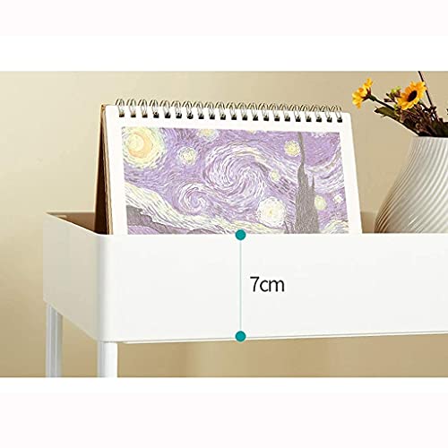 Carrito para el hogar multifunción móvil de 4 capas con ruedas 4