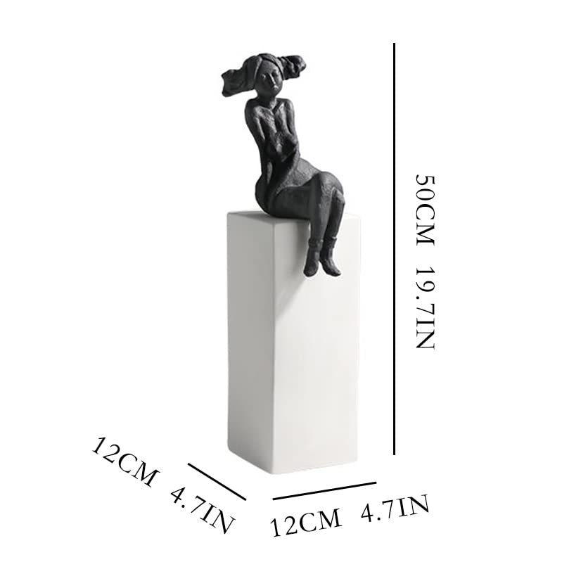 TOMYEUS Estatua Escultura Sencillo Estilo Moderno Creativo Figura Figura Escultura decoración Sala de Estar casa decoración del Hotel decoración del Arte Decoración del Hogar