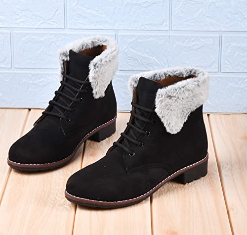 Image of TRYME Comfortable Fashionable Stylish Shoort Casual Boots for Women's and Girls