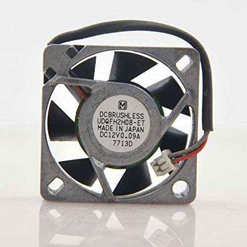 3cm UDQFH2H08 12V 0.09A 3010 High Temperature Resistant Car Headlight Graphics Fan