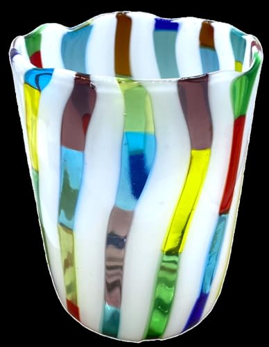 Vase en pâte de verre Murano VS034 idée cadeau de mariage d'exception - 3