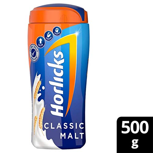 Horlicks Original Classic Malt Plain, 500 Gram #TOP1