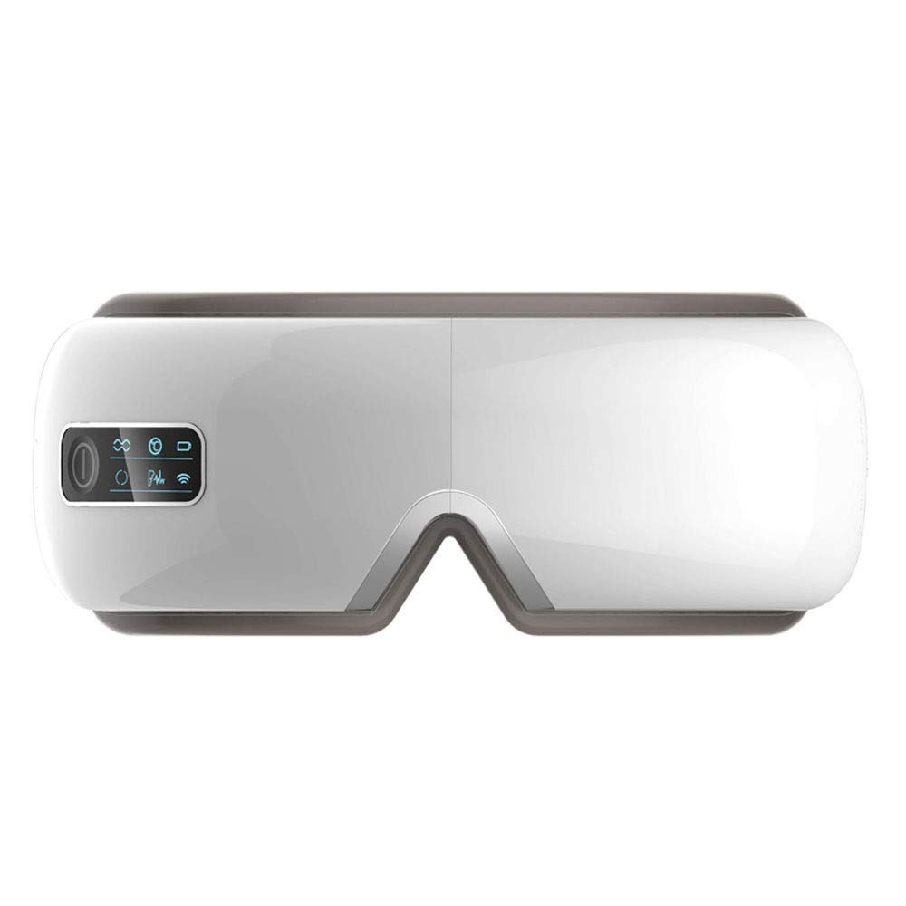 Augenmassagegerät, 6 Funktionen, 5 Modi, elektrisches Augenmassagegerät mit Wärme, Vibration, Luftdruck 4D zur Linderung der Ermüdung der Augen, Bluetooth-Musik, Verbesserung des Schlafes,