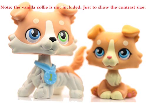 Bgtoy Custom-Made Baby For Collie 2452 Yellow Dog 1 Inch Puppy Mini Bobble Head Pet Shop Toys #TOP1