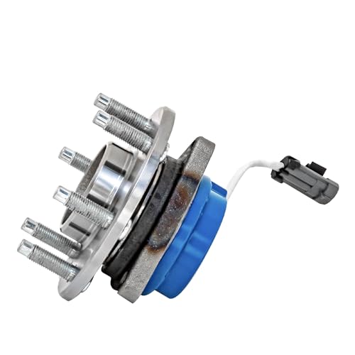 Image of Detroit Axle - RWD Front Wheel Bearing Hubs for 2005-2011 Cadillac STS 2004-2009 SRX 2004-2007 CTS Wheel Bearing Hubs Assembly Set Replacement, Pair Hubs