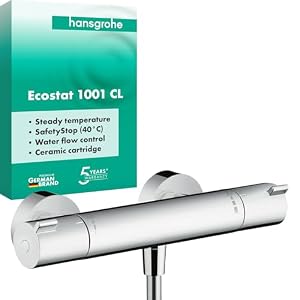 hansgrohe – hansgrohe Ecostat 1001 CL - Duschthermostat Aufputz, Duschar