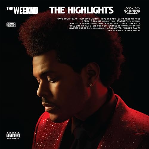 Album Art for The Highlights[Red Sparkle 2 LP] by The Weeknd