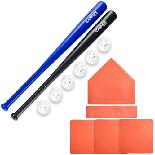Plastic Baseball Bat and Ball Set