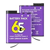 PALOGREEN 2-Pack 2250mAh Batteries