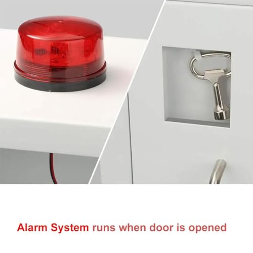Heavy Duty AED Cabinet Wall Mount 1,2mm stal z blokadą klawisza alarmowego do przestrzeni publicznych awaryjnej skrzynki do przechowywania bezpieczeństwa