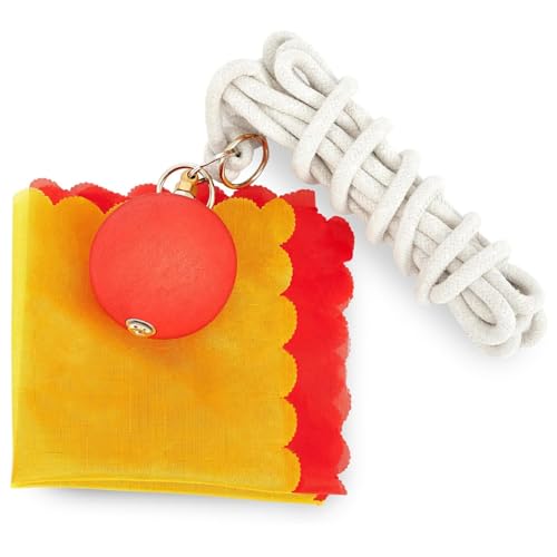 Xweptuy Rope Meteor Hammer Exercise Ball Rubber Meteor Hammer Chinese Kungfu Traditional Martial Arts Soft Equipment, Rubber Weight Throw Exercise Ball with Rope Soft Martial Arts #·