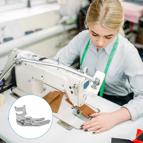 2 piezas prensa para máquina de coser, puntada recta miniatura 5