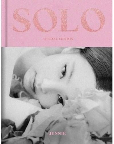 Jennie - [Solo] Special 128p PhotoBook+1p PhotoCard+1p Post+1p Sticker+1p Name Sticker+Tracking