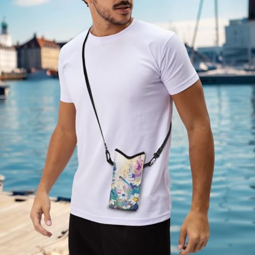 Phone Sleeve Pouch Shoulder Messenger Bag with Adjustable Strap, Shoulder Crossbody Bags Phone Purse Pouch4