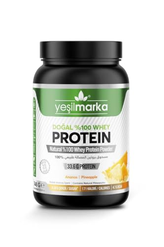 Yeşilmarka Doğal Whey Protein Tozu - Ananas 748 Gr