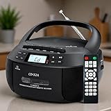 mangianastri portatile anni 60 Display LCD: Grazie al display LCD, tutte le funzioni e le modalità sono chiare, il che rende questo lettore CD portatile molto comodo da usare e facile da capire.