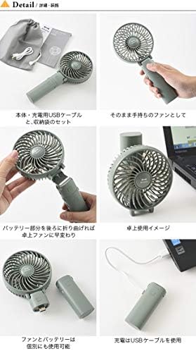 Amazon Co Jp 限定カラー Bruno ブルーノ ポータブルミニファン アッシュ ホーム キッチン Amazon Co Jp 限定カラー Bruno ブルーノ ポータブルミニファン アッシュ ホーム キッチン