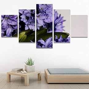 SIGNWIN 5 Panel Canvas Wall Art Modern Art...