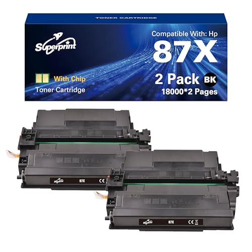 Toner CF287X sans erreur de puce pour redonner vie à votre LaserJet M527f