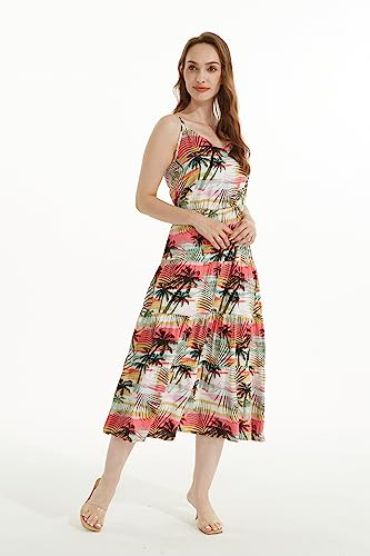 Image of Hawaii Hangover Family Matching Hawaiian Clothes, Neon Sunset Pink | Family Matching Hawaiian Clothes, Neon Sunset Pink, lightweight rayon, machine washable, tropical floral print, luaus