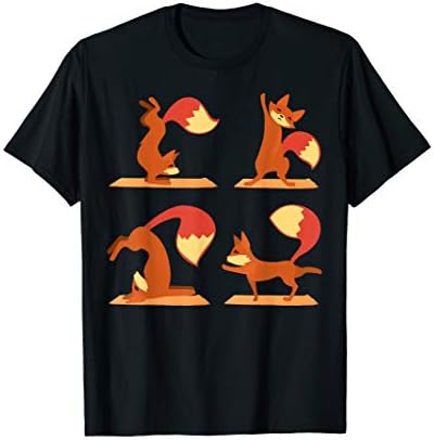 Fox Yoga ShirtFox Yoga TShirt Funny Gift for Fox Lovers T-Shirt