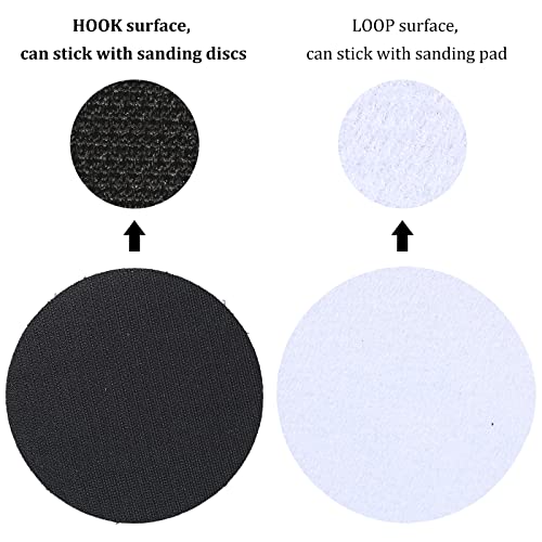 Image of Boao 6 Inch Interface Pads Hook and Loop Soft Foams Buffering Pad Sponge Cushion Buffer Backing Pad 150 mm Soft Density Foam Sanding Pads Hook and Loop(10 Pieces)