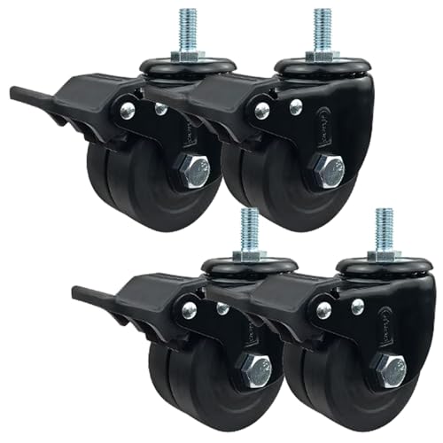 Aenmezen 4 2.5C` XCx LX^[ u[Lt M12*25mm lWt Xe LX^[ v ω׏d 600kg ~[g iC zC[ ؍ނ^CȂǏɓKp(With brake,63mm)