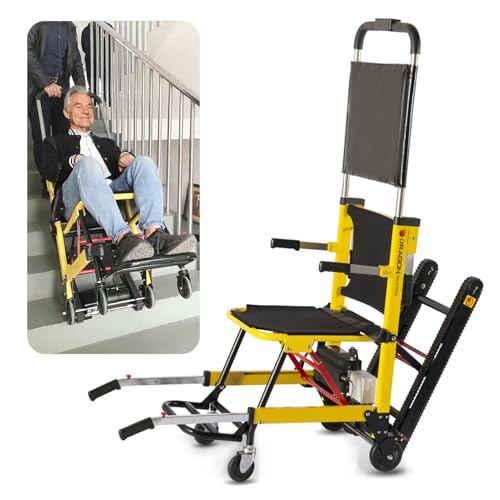 GL SUIT Elektrischer All-in-One-Treppenlift für Senioren – tragbarer, Faltbarer und Verstellbarer Treppensteiger – One-Touch-Bedienfeld und platzsparendes Design GL SUIT Elektrischer All-in-One-Treppenlift für Senioren – tragbarer, Faltbarer und Verstellbarer Treppensteiger – One-Touch-Bedienfeld und platzsparendes Design