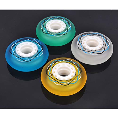 Roues roller usées ? Ensemble de remplacement 76mm hockey 88A - 5